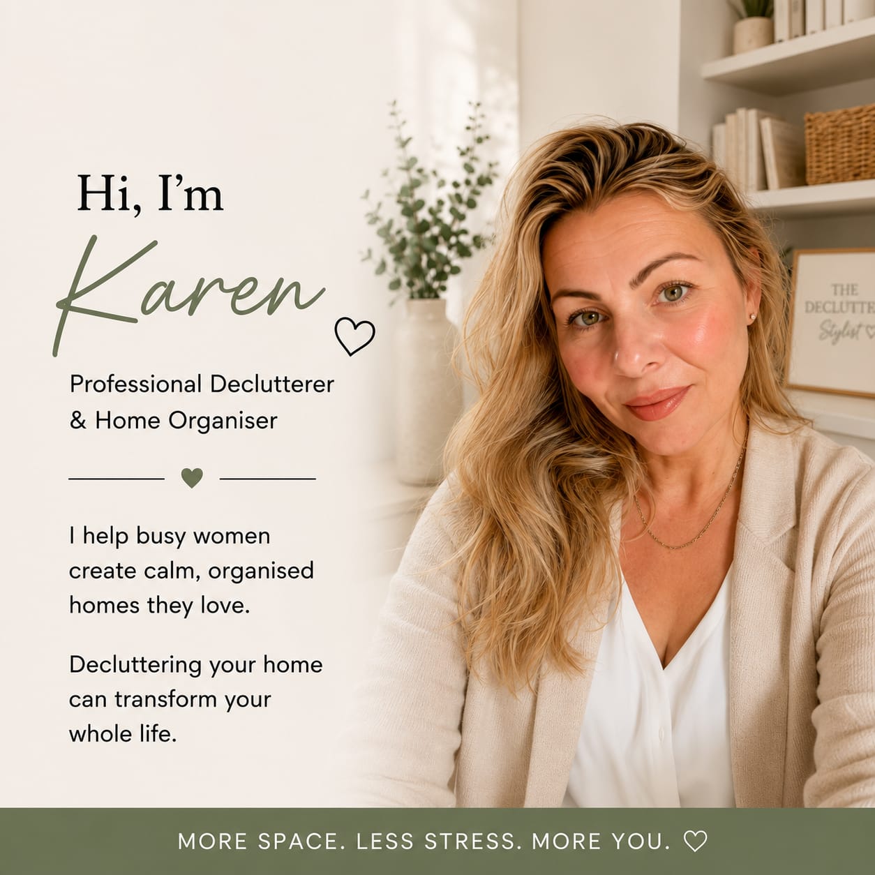Karen from The Declutter Stylist